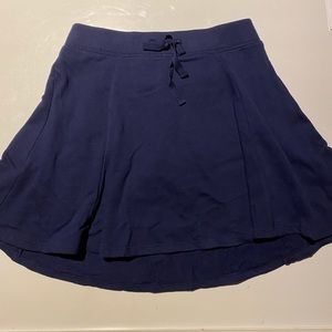 Justice navy blue uniform skirt